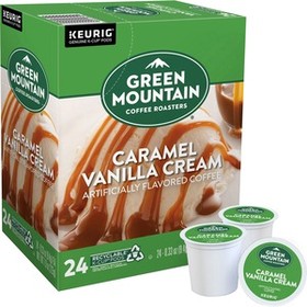 Green Mountain Coffee Roasters GMT6700 K-Cup Caramel Vanilla Cream Coffee
