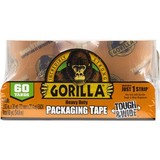 Gorilla GOR6030402 Heavy-Duty Tough & Wide Shipping/Packaging Tape
