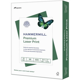 Hammermill Paper for Color 8.5x11 Laser Copy & Multipurpose Paper - White, HAM104646