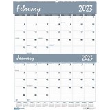 House of Doolittle Bar Harbor Blue/Gray 2-Month Wall Calendar