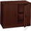 HON 10500 Series Bookcase Cabinet, 36" Width x 20" Depth x 29.5" Height - 2 Door - Straight Edge - Wood - Laminate, Mahogany, Price/EA