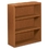HON Valido 11500 Series Bookcase, 36" Width x 13.1" Depth x 43.6" Height - Ribbon Edge - Particleboard - Bourbon Cherry, Cherry, Laminate, Price/EA