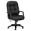 HON Pillow-soft 2090 Series High-back Executive Chair, Foam Charcoal Seat - Foam Back - Black Frame - 26.3" x 29.8" x 46.5" Overall Dimension, Price/EA