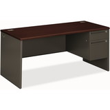 HON 38000 Series Pedestal Desk, 66