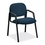HON Solutions Seating 4003 Side-Arm Guest Chair, Polypropylene - Olefin Blue Seat - Polymer Back - Steel Black Frame - 23.5" x 24.5" x 32" Overall Dimension, Price/EA