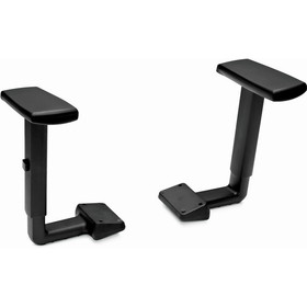 HON Adjustable Height Arm Kit for 5700 Series Task Chair, Black - 2 / Pair