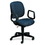 HON ComforTask 5902 Task Swivel Chair, Olefin Blue Seat - Steel Black Frame - 23" x 27.8" x 29.8" Overall Dimension, Price/EA
