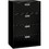HON 600 Series Standard File Cabinet, 36" x 19.3" x 53.3" - Steel - 4 x File Drawer(s) - Legal, Letter - Interlocking, Leveling Glide, Ball-bearing Suspension, Recessed Handle, Label Holder, Durable - Putty, HON684LL, Price/Each