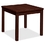 HON Reception Table, Square - 24" x 24" x 20" - Particleboard - Mahogany, Price/EA