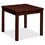 HON Laminate End Table, Rectangle - 24" x 20" x 20" - Particleboard - Mahogany, Price/EA