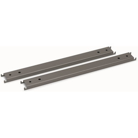 HON Double Rail Rack, 8.50" to 11" Letter Lateral File Size Supported - Steel - 2/Pack - Gray