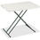 Iceberg IndestrucTable TOO 1200 Series Adjustable Personal Folding Table, Rectangle - 20" x 30" - Polyethylene, Steel - Platinum, Price/EA