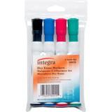 Integra Chisel Point Dry-erase Markers, ITA30015