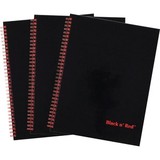 Black n' Red Hardcover Twinwire Business Notebook