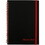 Black n' Red Wirebound Semi - rigid Cover Ruled Notebook - A5, Price/EA