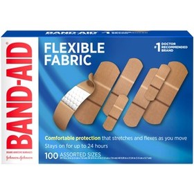 Band-Aid JOJ115078 Flexible Fabric Adhesive Bandages
