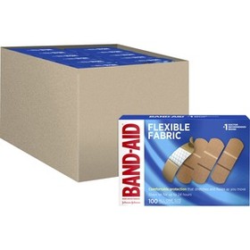 Band-Aid JOJ4444CT Flexible Fabric Adhesive Bandages