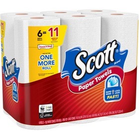 Scott KCC16447 Choose-A-Sheet Paper Towels - Mega Rolls