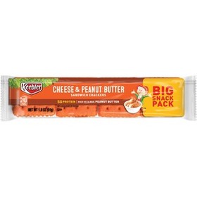 Keebler&reg Cheese Crackers with Peanut Butter