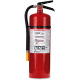 Kidde PRO 10 Fire Extinguisher, 10 lb Capacity - Rechargeable, Impact Resistant - Red