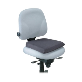 Kensington Memory Foam Seat / Backrests, Washable - 13.5"2" - Black
