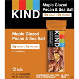 KIND Maple Glazed Pecan/Sea Salt Nut/Spice Bars