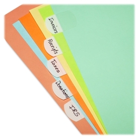 Lee Products Removable Hefty Index Tabs