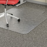 Lorell Economy Weight Chair Mat, Carpeted Floor - 48