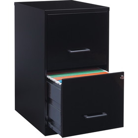 Lorell SOHO 18" 2-Drawer File Cabinet, LLR14341