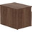 Lorell Walnut Open Shelf File Cabinet Credenza - 2-Drawer, Price/EA