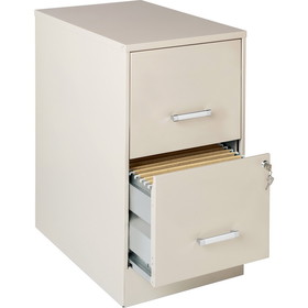 Lorell SOHO 22" 2-Drawer File Cabinet, LLR16870