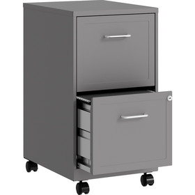 Lorell SOHO 18" 2-Drawer Mobile File Cabinet, LLR16873