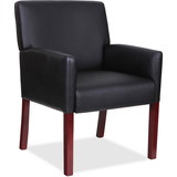 Lorell Full-sided Arms Leather Guest Chair, LLR20027