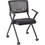 Lorell Plastic Arms Mesh Back Nesting Chair, LLR41845, Price/CT