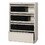 Lorell Receding Lateral File with Roll Out Shelves, LLR43510