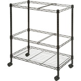 Lorell Mobile Wire File Cart