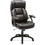 Lorell Black Base High-back Leather Chair, Price/EA