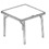 Lorell Banquet Folding Table, 29" Height - Steel - Gray, LLR60328