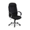 Lorell Airseat High-Back Fabric Chair, Fabric Black Seat - Aluminum Frame, Price/EA