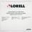 Lorell 13-1/4" Round Quartz Wall Clock, Price/EA