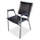 Lorell Plastic Arm Stacking Chair, Vinyl Black Seat - Vinyl Back - Steel Frame - 20.8" x 20.4" x 35.6" Overall Dimension, Price/CT