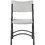 Lorell Heavy-duty Tubular Folding Chair, Polyethylene - Polyethylene Platinum Seat - Polyethylene Back - Steel Frame - 18.5" x 21.9" x 33.1" Overall Dimension, Price/CT