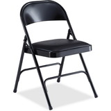 Lorell Padded Seat Folding Chair, LLR62526