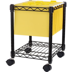 Lorell Compact Mobile Wire Filling Cart