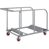 Lorell Round Planet Table Trolley Cart