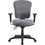 Lorell Accord Mid-Back Task Chair, Polyester Gray Seat - Black Frame, Price/EA