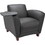 Lorell Reception Seating Chair with Tablet, Price/EA