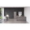 Lorell Weathered Charcoal Laminate Desking, LLR69557, Price/EA