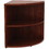 Lorell Essentials Series Cherry Laminate Corner Bookcase, LLR69892