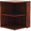 Lorell Essentials Series Cherry Laminate Square Bookcase, LLR69894, Price/EA
